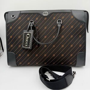 Gucci 🔥NWT🔥Interlocking G Jacquard Duffel Bag, Unisex
